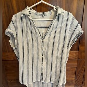 Crinkle gauzy button-up from madewell